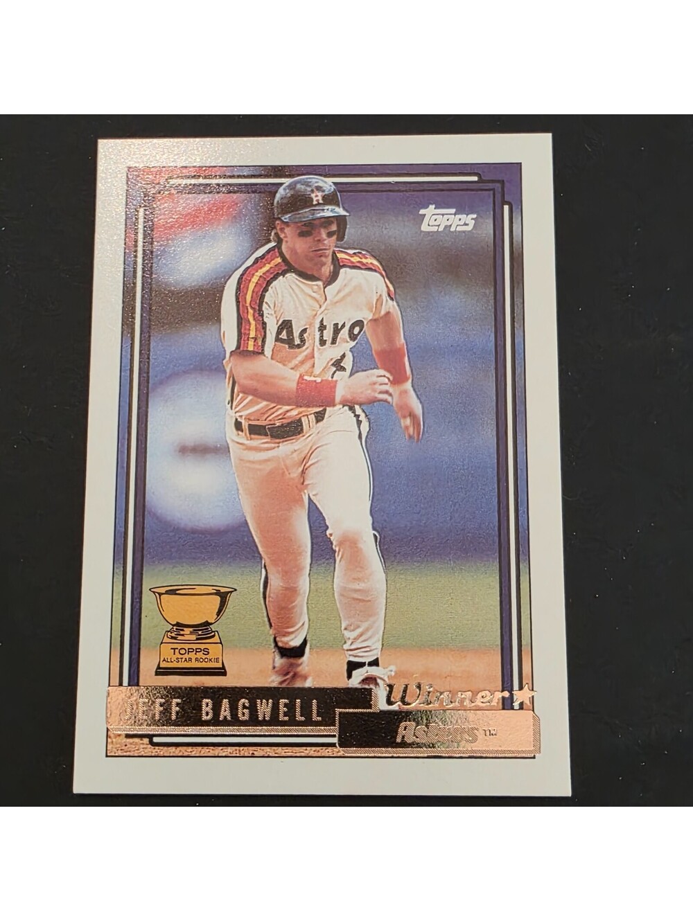 1992 Topps - Jeff Bagwell #520 Gold Winner
